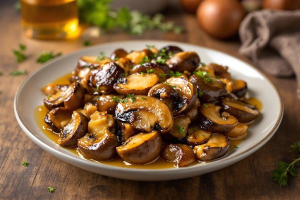 Le chef Etchebest nous dévoile sa méthode de cuisson des champignons qui fixe leur jus pour un rendu caramélisé.jpg